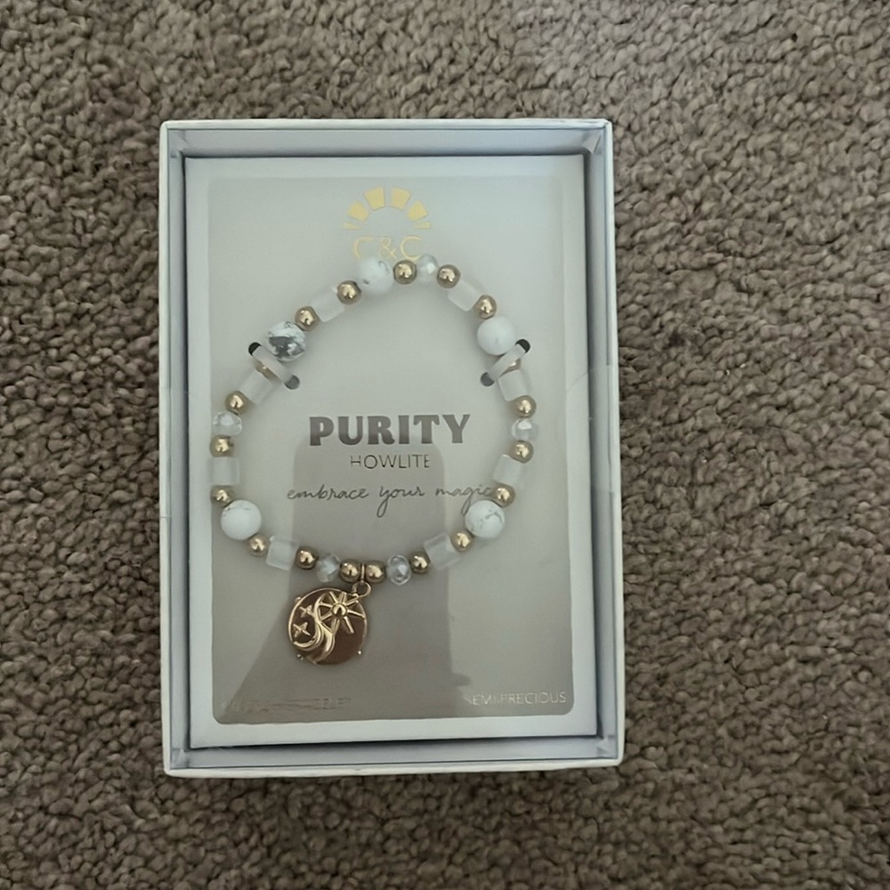 Purity Howlite Bracelet